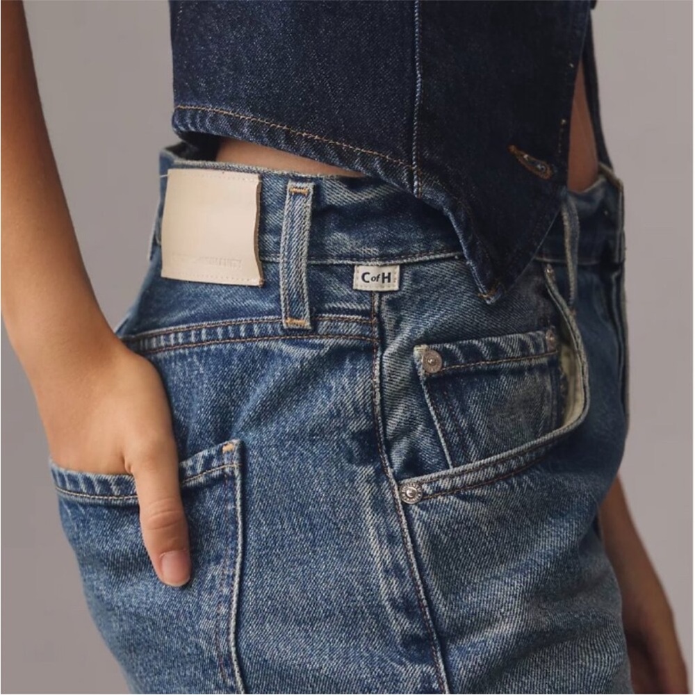 Citizens Of Humanity Horseshoe Wide Leg Barrel Jeans in First Class. - Picture 3 of 11